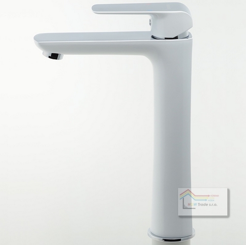 Umyvadlová bateria bez výpusti Nobless Tina biela/chróm